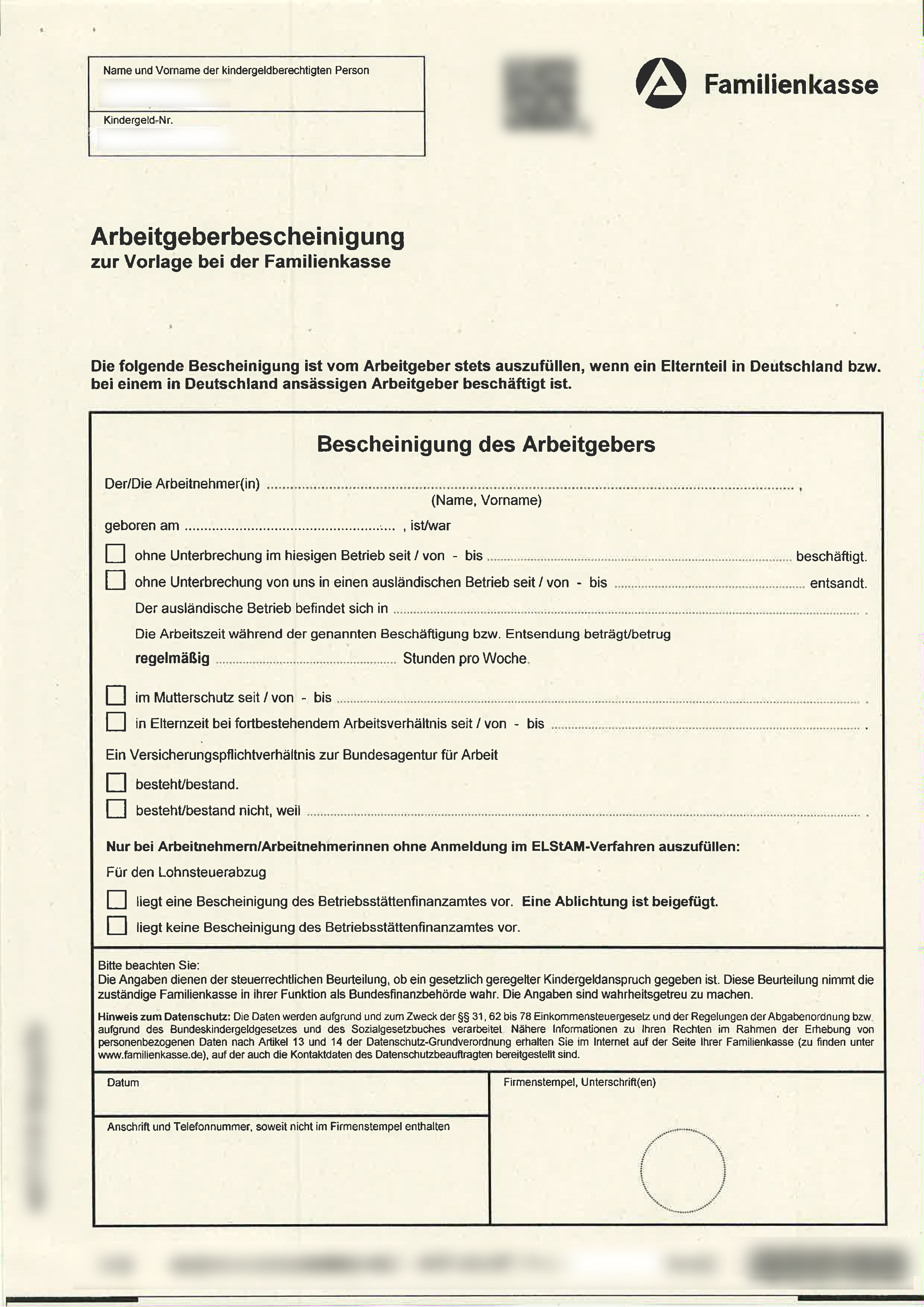 Refund your overpaid taxes from Germany - Bescheinigung