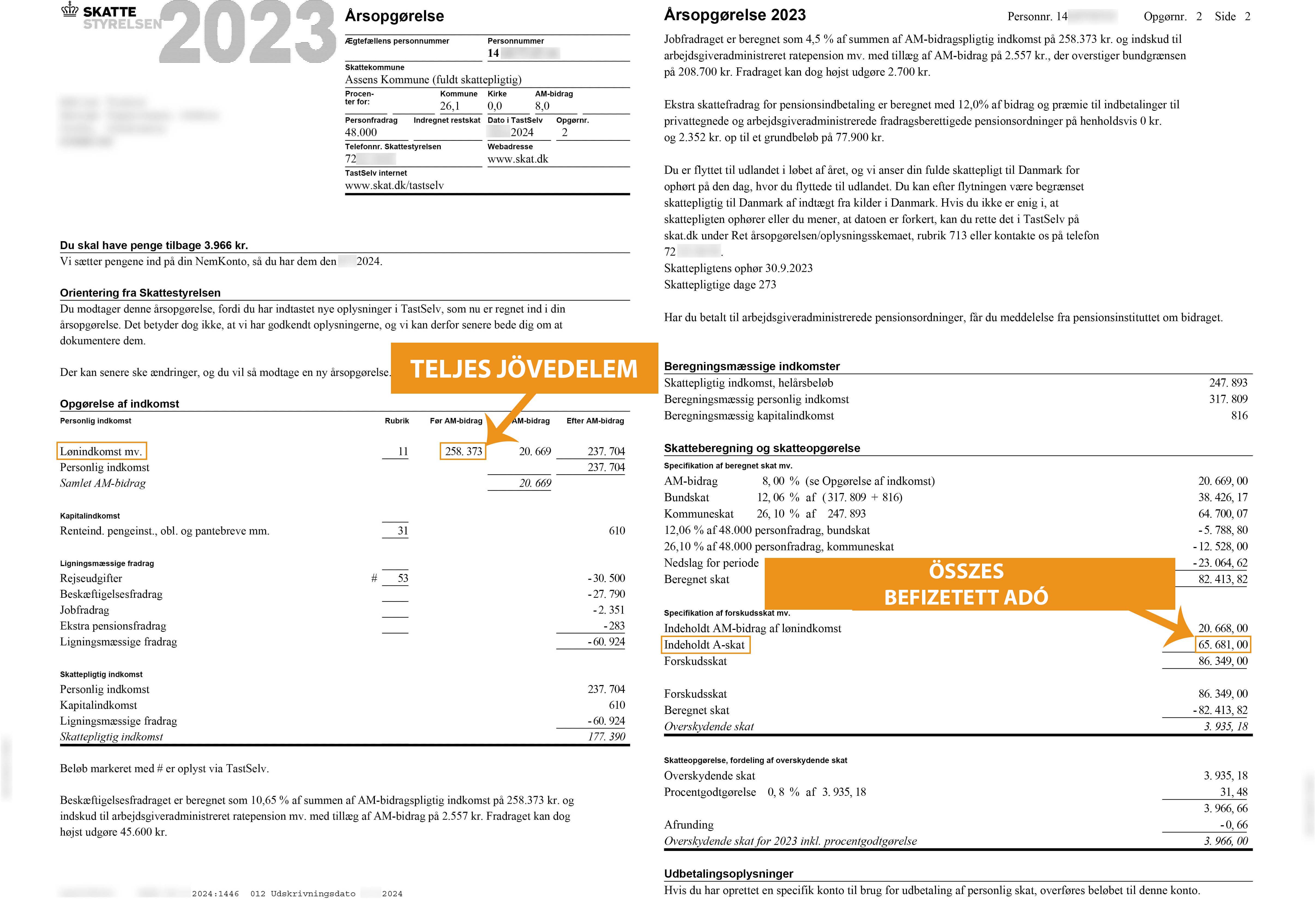 Adóvisszatérítés Dániából - Arsopgorelsel