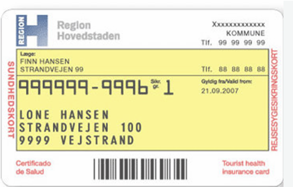 Danish tax services - CPR number