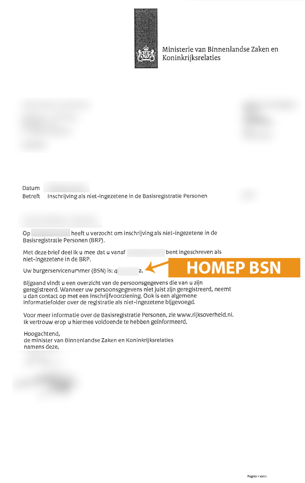 Повернення переплачених податків з Нідерландів - BSN